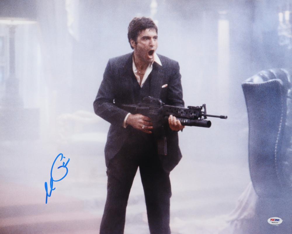 Al Pacino Signed "Scarface" 16x20 Photo (PSA COA) (1 of 3)