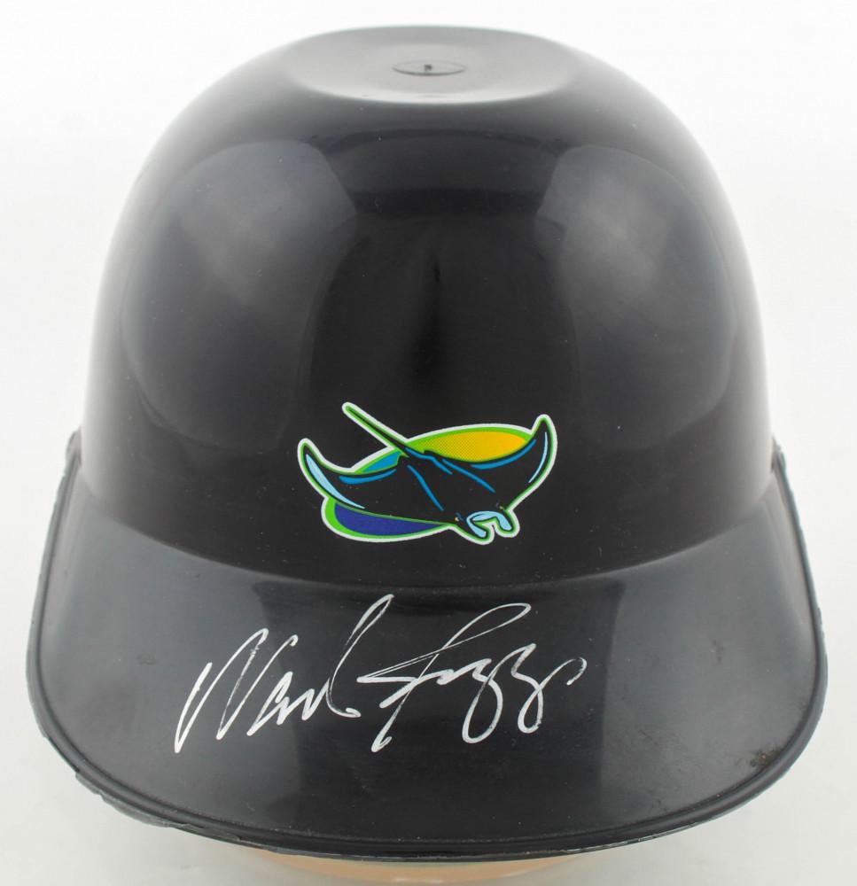 Wade Boggs Signed Rays Mini Batting Helmet (JSA COA) (1 of 1)