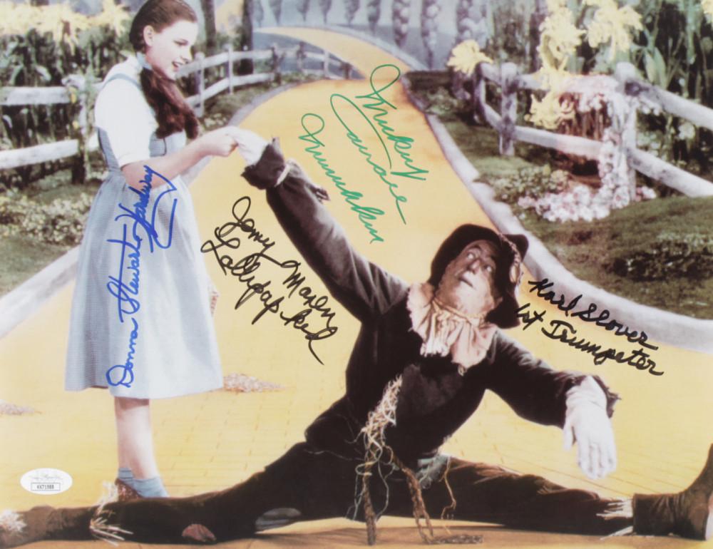 "The Wizard of Oz" 11x14 Photo Cast-Signed by (4) with (1 of 1)