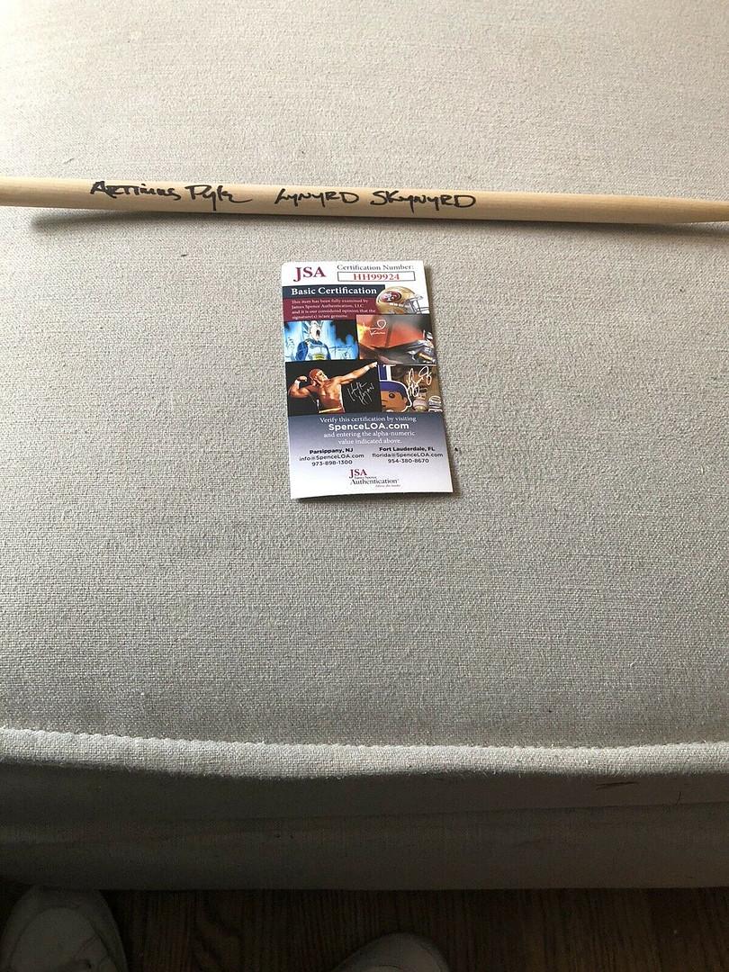 Autographed Artimus Pyle Drum Stick JSA Certified (1 of 1)