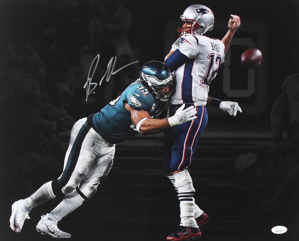Brandon Graham Signed Eagles 16x20 Photo (JSA COA) (1 of 1)
