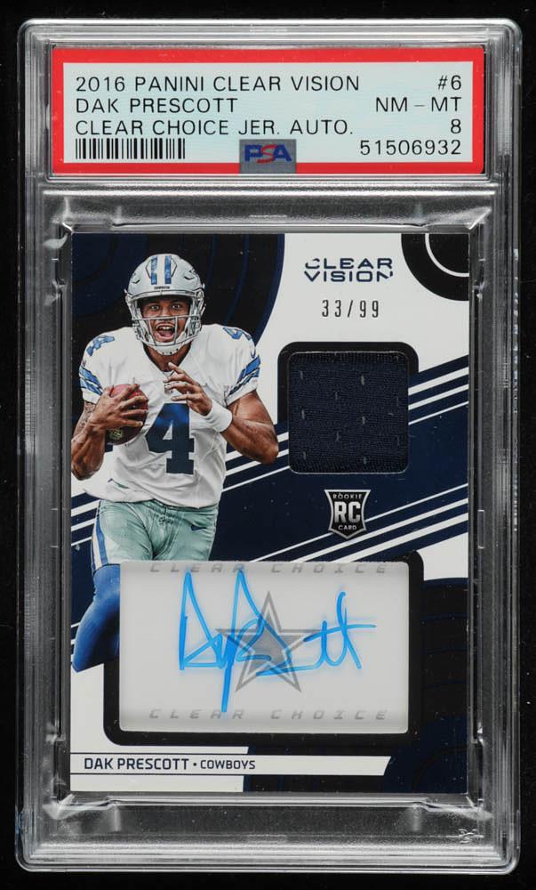 Dak Prescott 2016 Panini Clear Vision Clear Choice (1 of 1)