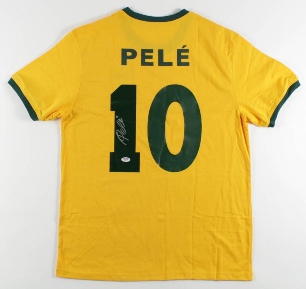 Pele Signed Jersey (PSA COA) (1 of 1)