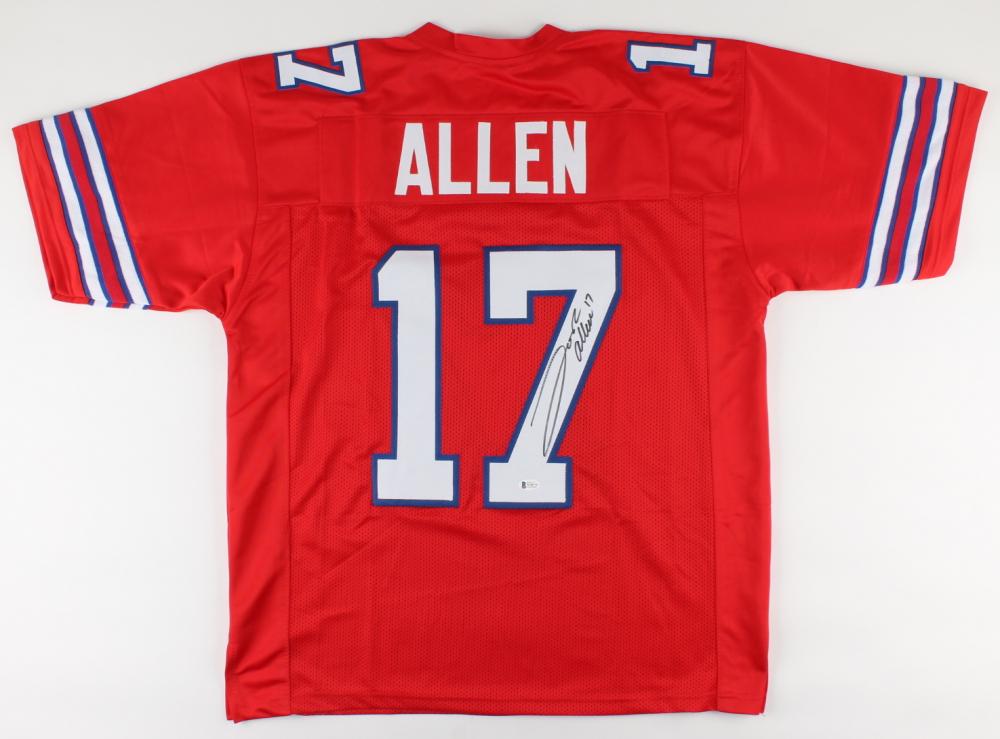 Josh Allen hand signed Bills JERSEY BAS COA (1 of 1)