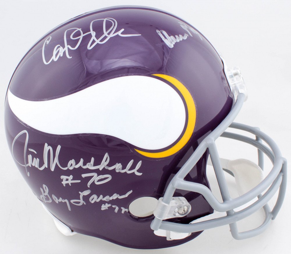 Vikings "Purple People Eaters" Full-Size Throwback Helm (1 of 1)