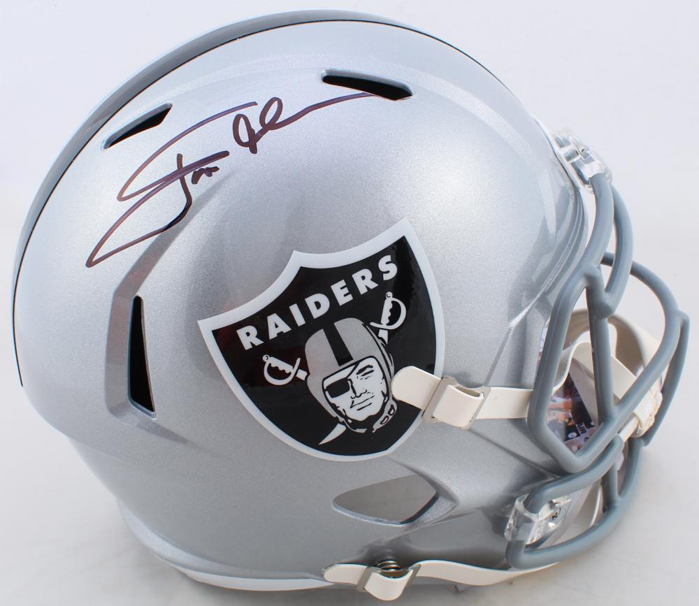 Jon Gruden Signed Raiders Full-Size Speed Helmet (JSA (1 of 1)