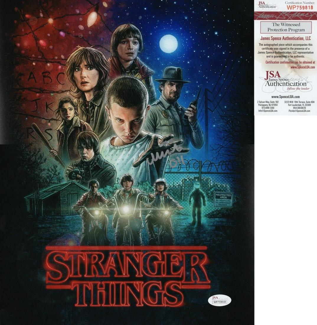 Millie Bobby Brown Signed 11x14 Photo Stranger Things (1 of 1)