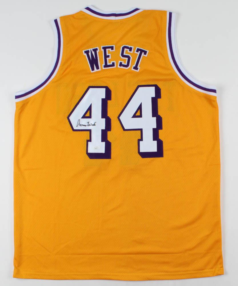 Jerry West Signed Jersey (JSA COA) (1 of 1)
