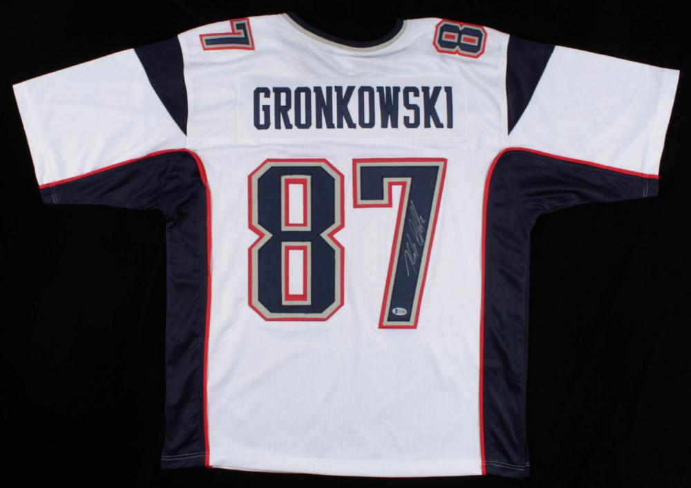 Rob Gronkowski Signed Jersey (Beckett COA) (1 of 1)