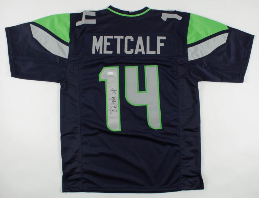 DK Metcalf Signed Jersey (JSA COA) (1 of 1)
