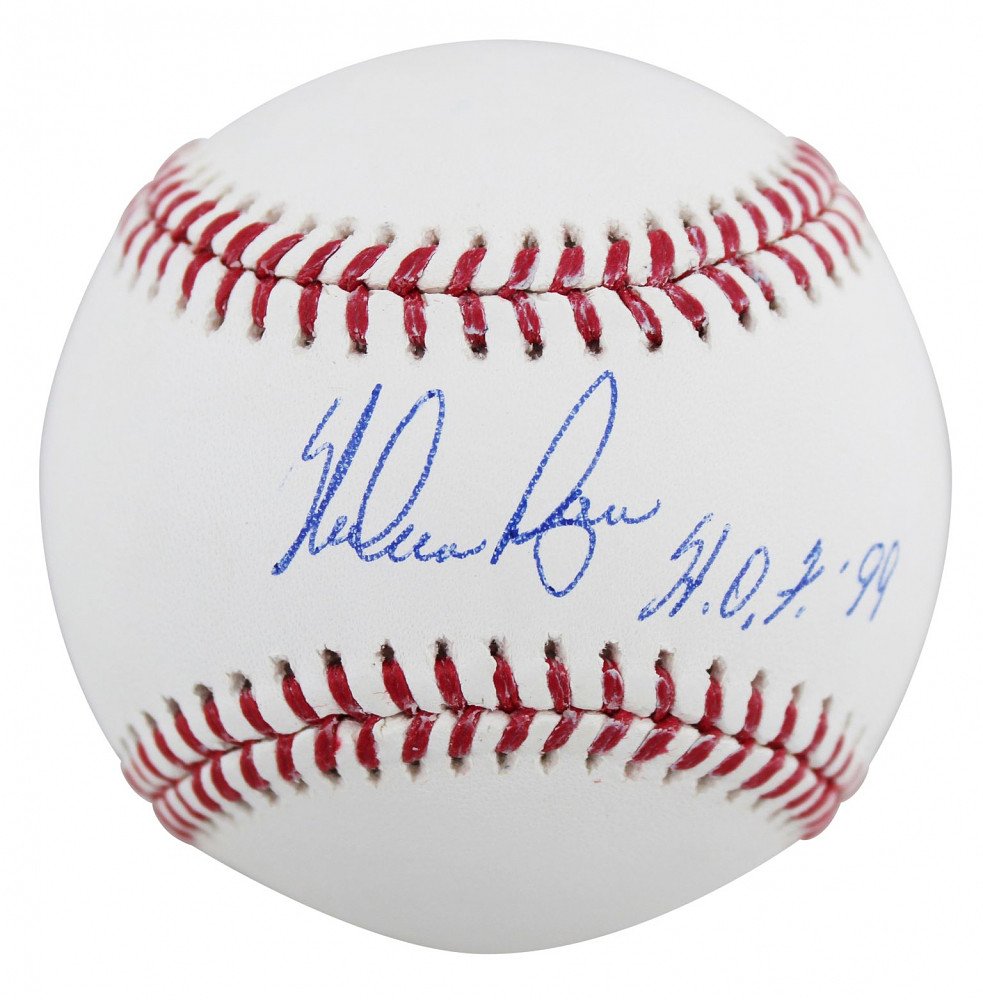 Nolan Ryan Signed OML Baseball Inscribed "H.O.F. 99" (1 of 1)