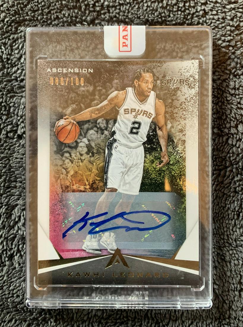 2017/18 Panini Ascension Kawhi Leonard AUTO /100 Spurs (1 of 2)