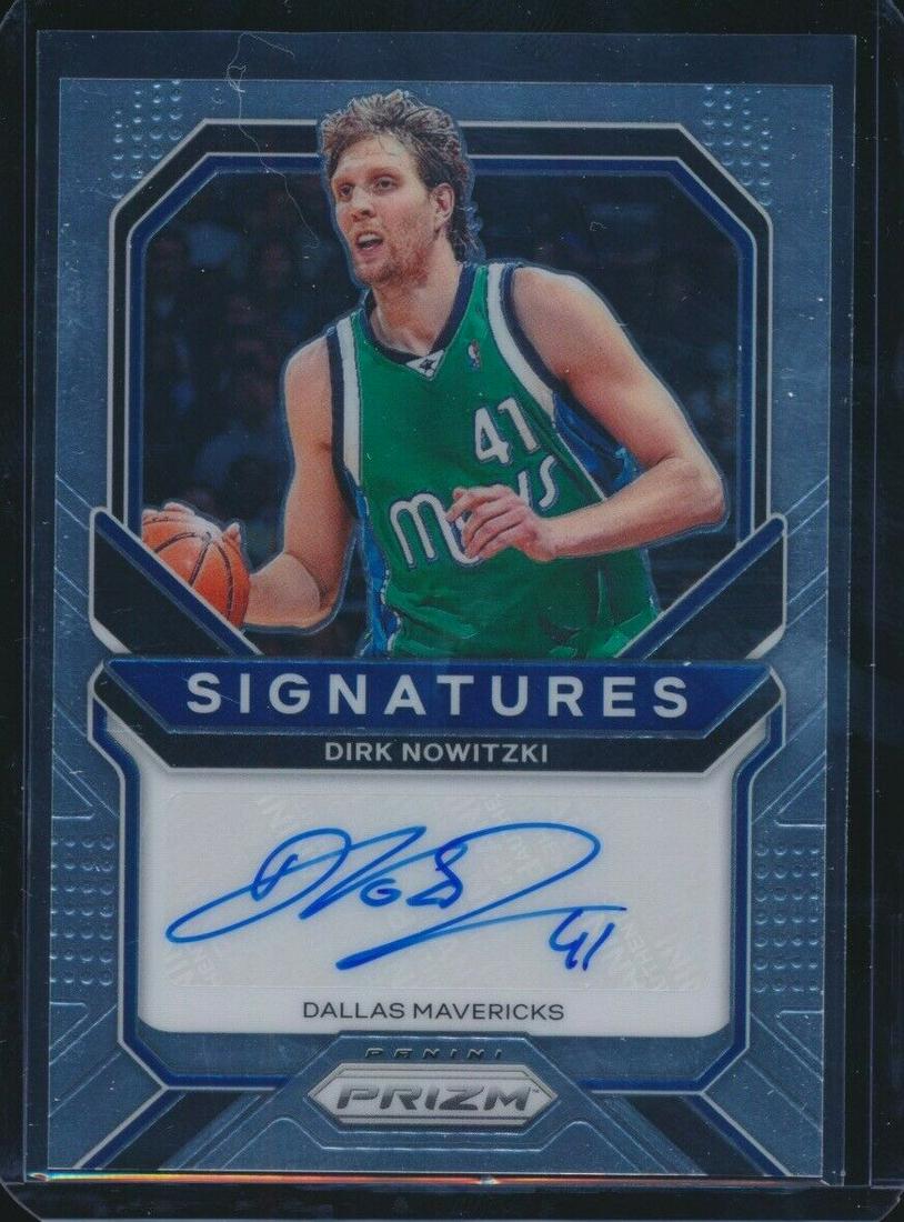 2020-21 PANINI PRIZM DIRK NOWITZKI SIGNATURES AUTO (1 of 1)