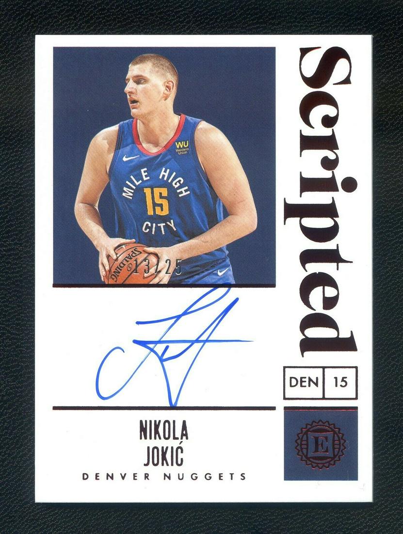 2019-20 Panini Encased â€œRuby/Red Foilâ€ Autograph (1 of 2)