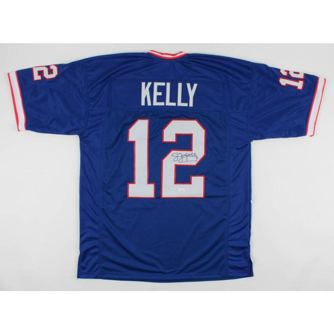 Jim Kelly Signed Jersey (JSA COA) (1 of 1)