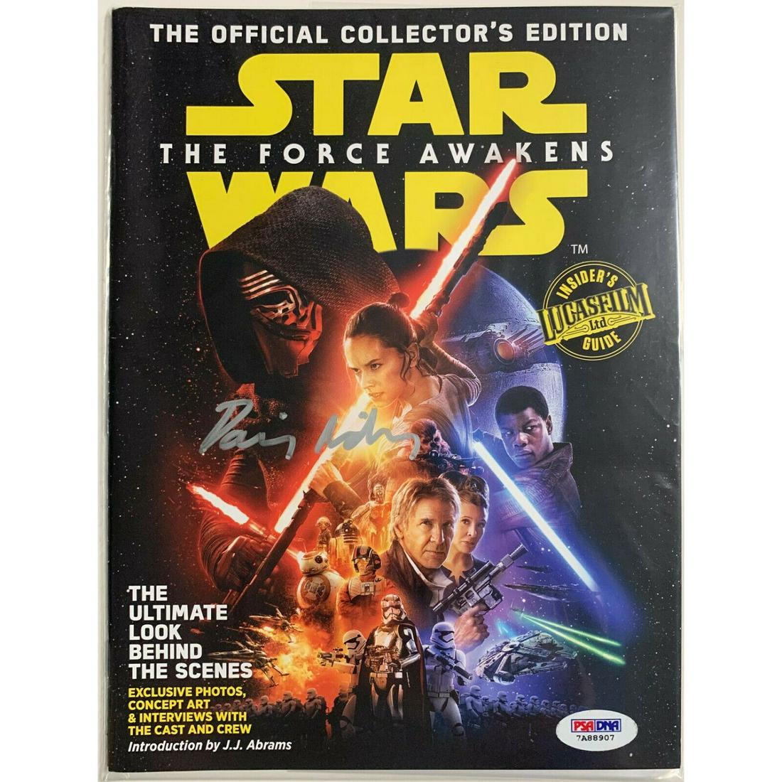 Daisy Ridley Signed Star Wars The Force Awakens (1 of 1)