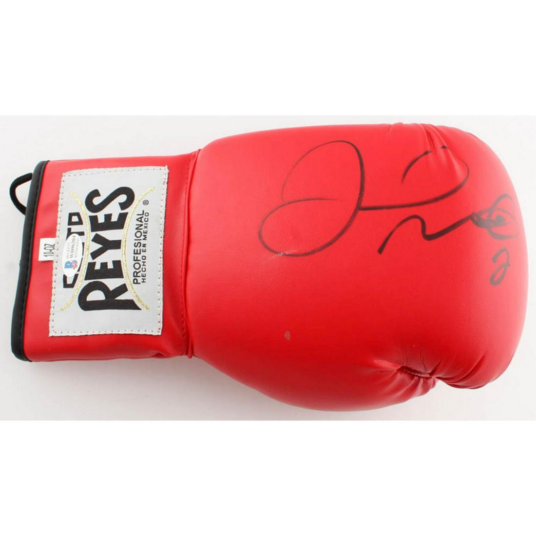 Floyd Mayweather Jr. Signed Cleto Reyes Boxing Glove (1 of 1)