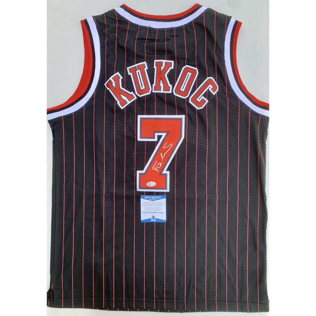 TONI KUKOC Autographed Signed Jersey Bulls Michael (1 of 1)