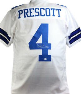 Dallas Cowboys Dak Precott Signed Jersey PSA/DNA COA (1 of 1)
