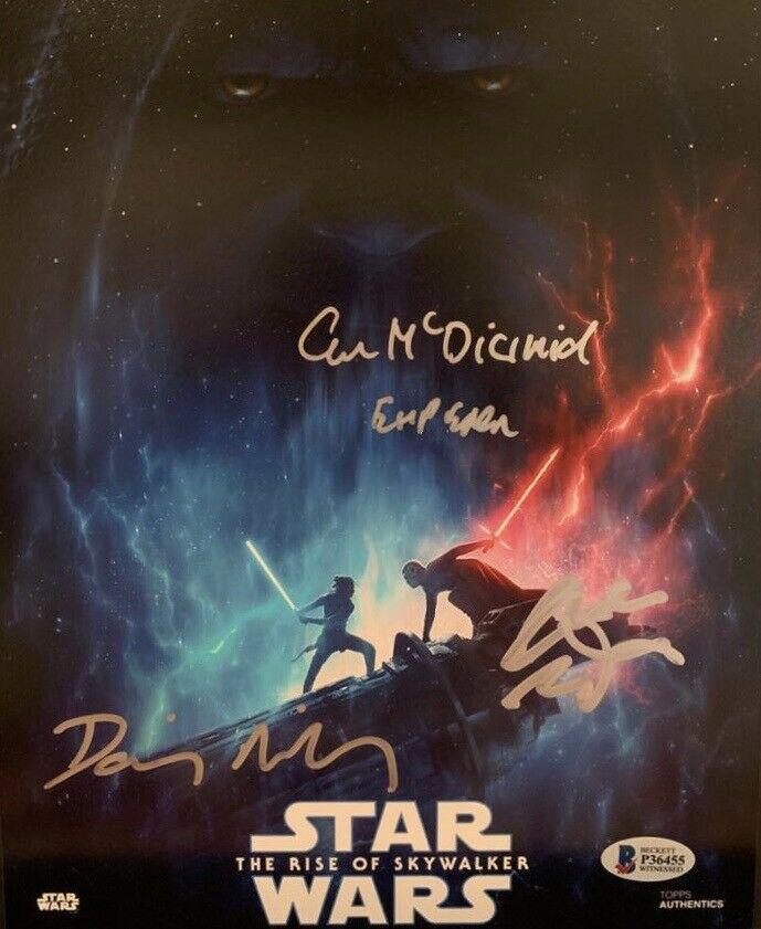 Driver Ridley McDiarmid Signed Star Wars Rise of (1 of 1)