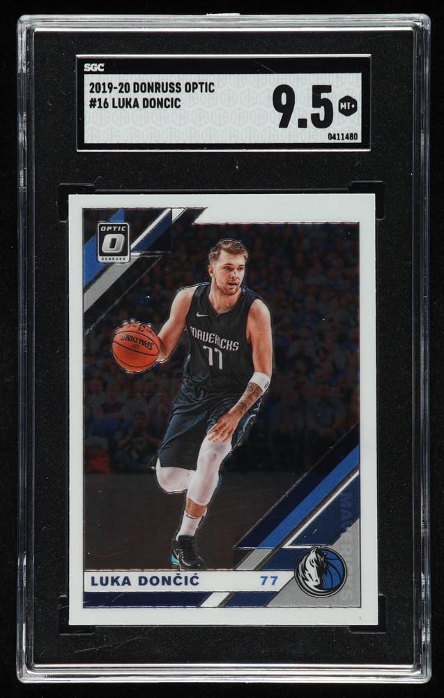Luka Doncic 2019-20 Donruss Optic #16 (SGC 9.5) (1 of 1)