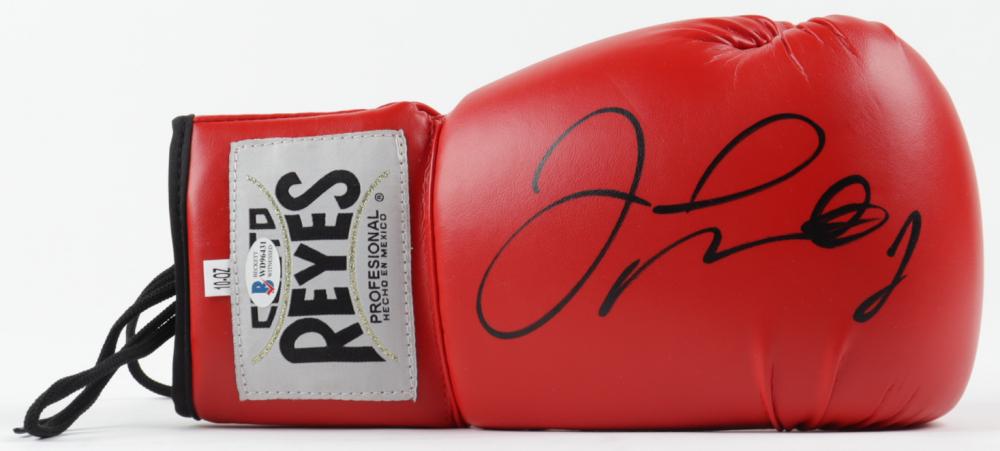 Floyd Mayweather Jr. Signed Cleto Reyes Boxing Glove (1 of 1)