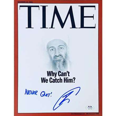 U.S. NAVY SEAL ROBERT O'NEILL SIGNED OSAMA BIN LADEN (1 of 1)