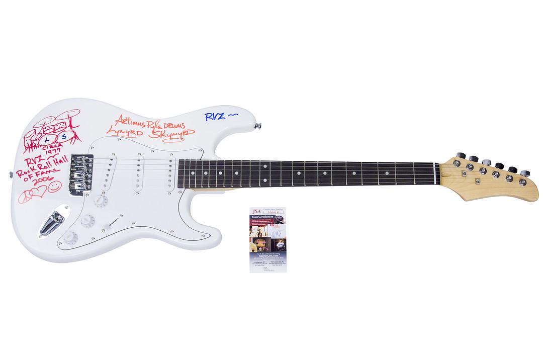 Artimus Pyle and Lynyrd Skynyrd Signed Electric Guitar (1 of 1)