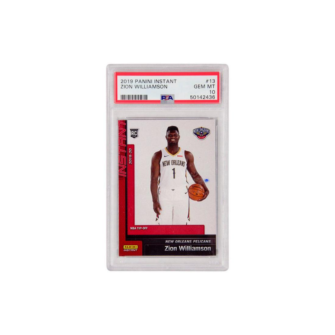 ZION 2019 PANINI INSTANST #13 NM MT 10 (1 of 1)