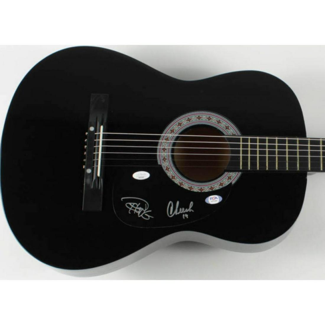 Cheech Marin & Tommy Chong Signed 39" Acoustic Guitar (1 of 1)