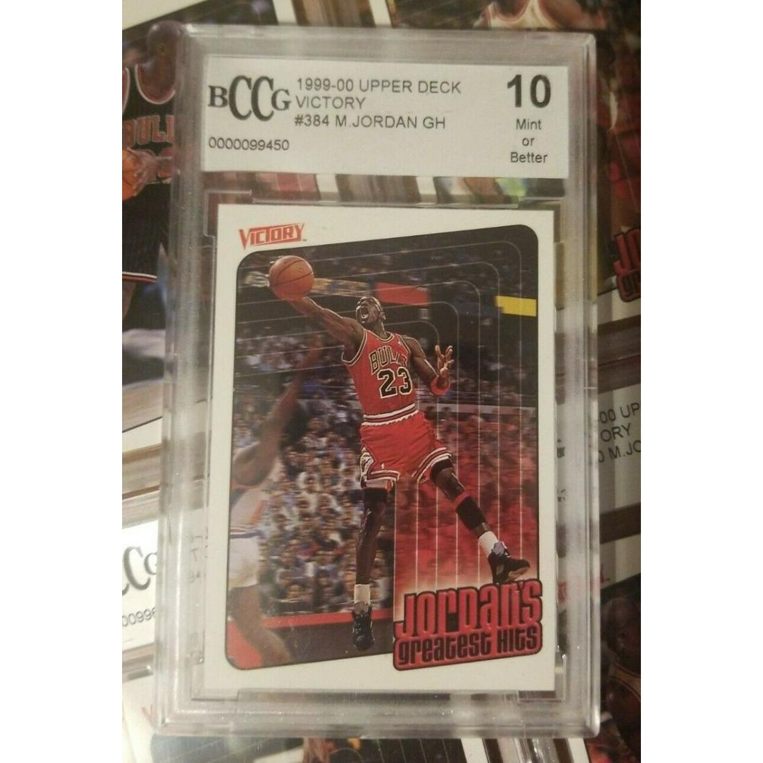 Michael Jordan 1999 Upper Deck Victory #384 - BECKET (1 of 1)