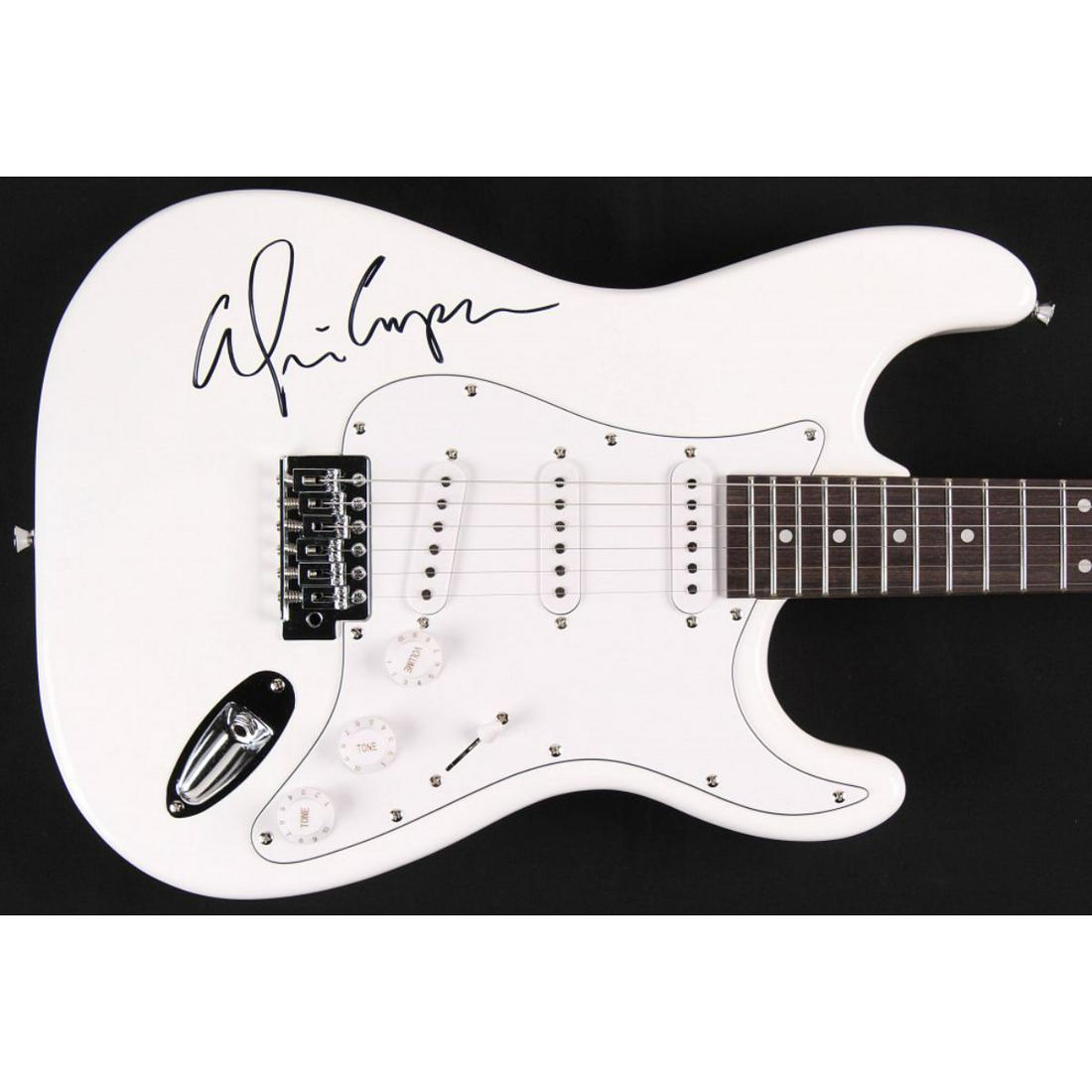 Alice Cooper Signed Full-Size Electric Guitar (JSA COA) (1 of 2)
