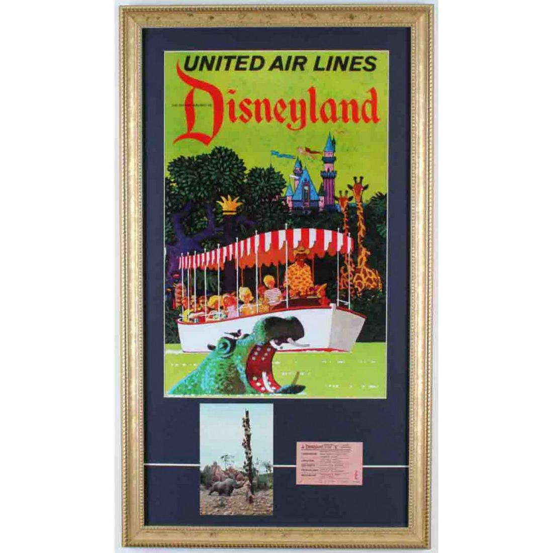 Disneyland Cruise 15x26 Custom Framed Poster Display (1 of 1)
