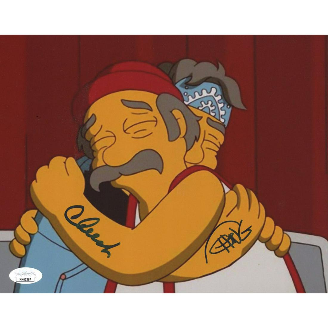 Cheech Marin & Tommy Chong Signed "The Simpsons" 8x10 (1 of 1)