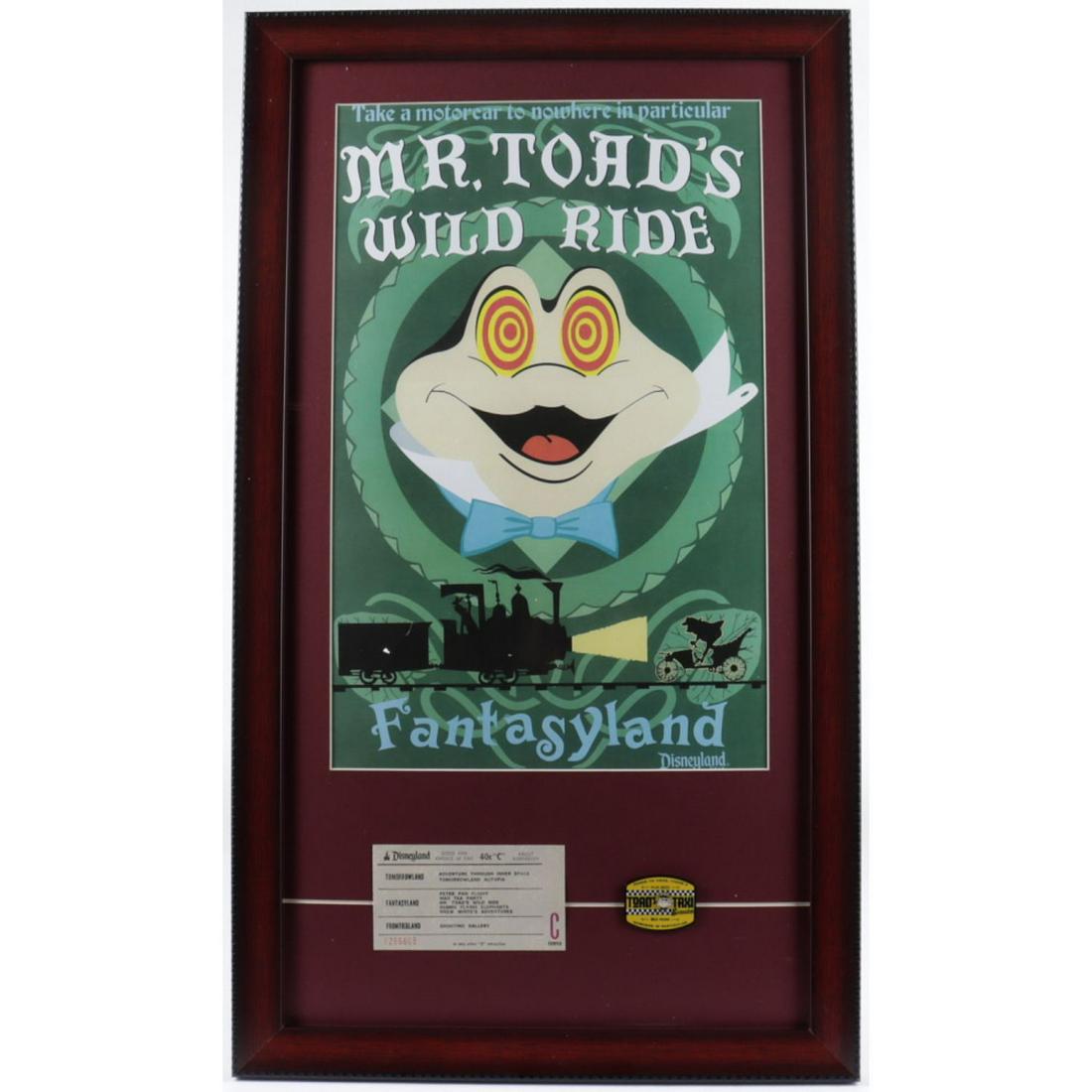 Disneyland Fantasyland's "Mr. Toad's Wild Ride" 15x26 (1 of 1)