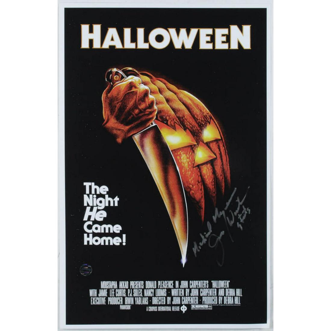 Jim Winburn Signed "Halloween" 11x17 Photo Inscribed (1 of 1)