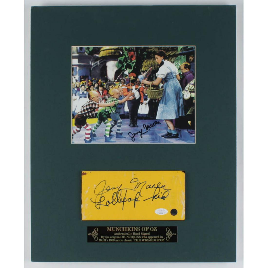 Jerry Maren Signed "The Wizard of Oz" 16x20 Custom (1 of 1)