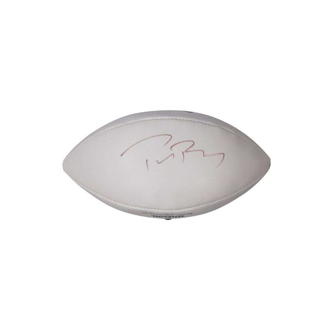 TOM BRADY SIGNED PATRIOTS FOOTBALL: FIX ME