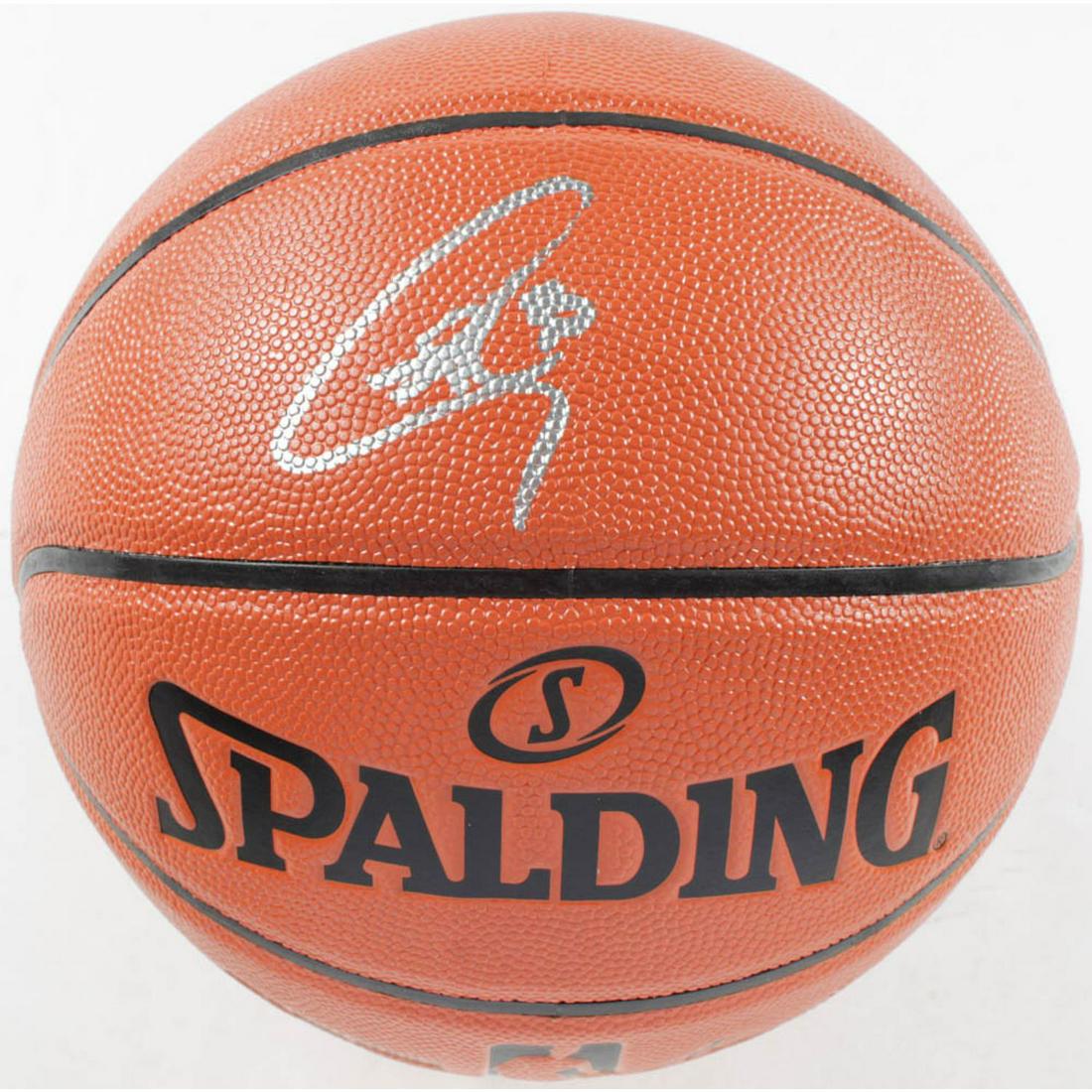 Stephen Curry Signed NBA Game Ball Series Basketball (1 of 1)