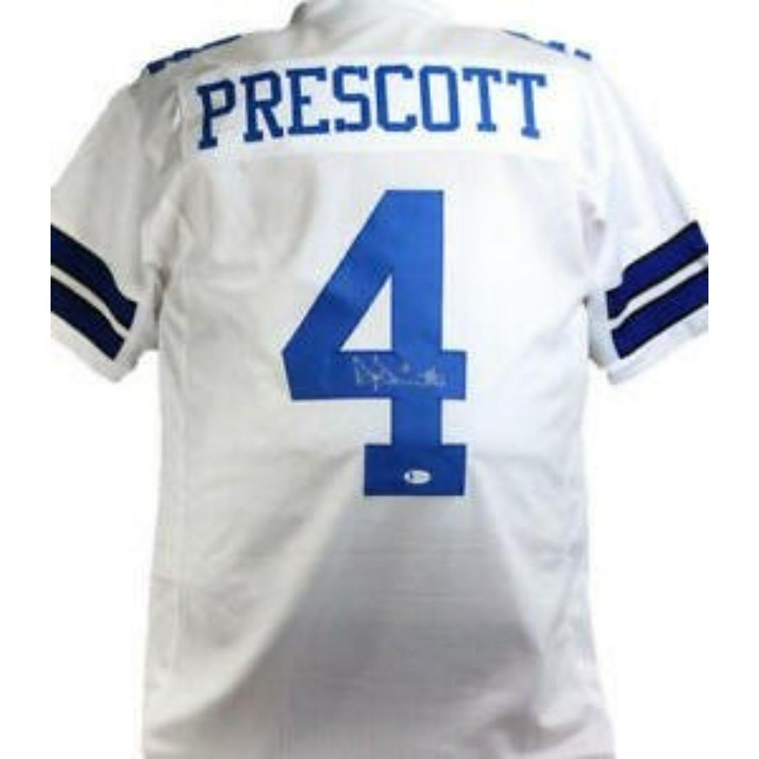 Dallas Cowboys Dak Precott Signed Jersey PSA/DNA COA (1 of 1)
