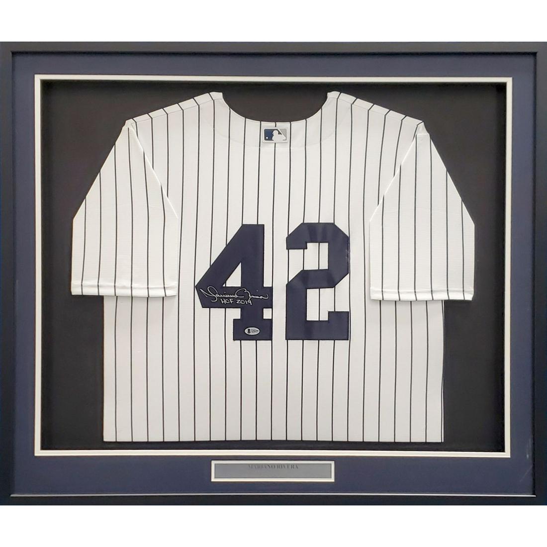 New York Yankees Mariano Rivera Autographed White Nike (1 of 1)