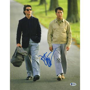 DUSTIN HOFFMAN SIGNED RAIN MAN 11X14 PHOTO BAS: DUSTIN HOFFMAN SIGNED RAIN MAN 11X14 PHOTO BAS BECKETT COA 12