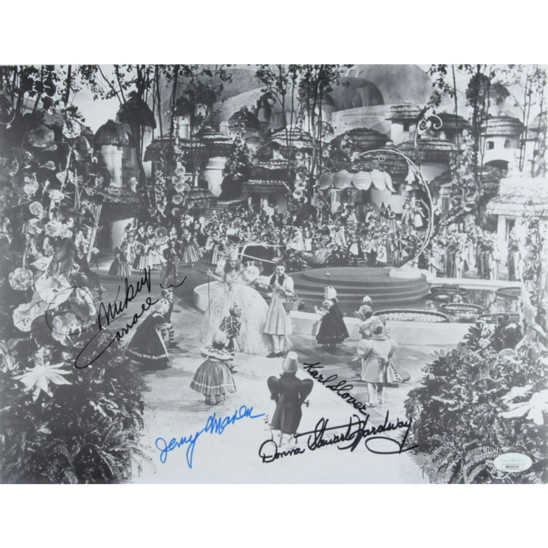 "The Wizard of Oz" 11x14 Photo Signed by (4) with (1 of 1)