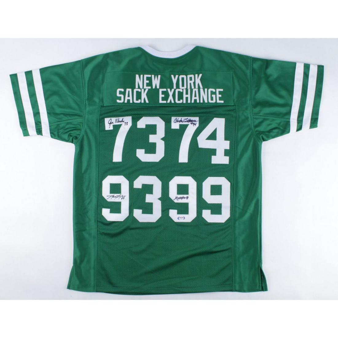 Jersey Signed by (4) with Joe Klecko, Abdul Salaam, (1 of 1)