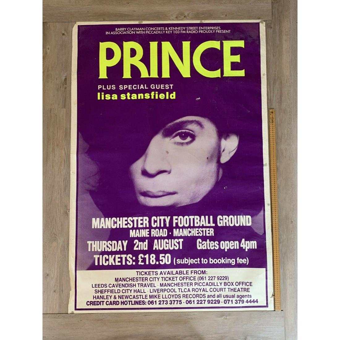 Prince poster - RARE - Original & Vintage - XXL Huge - (1 of 1)
