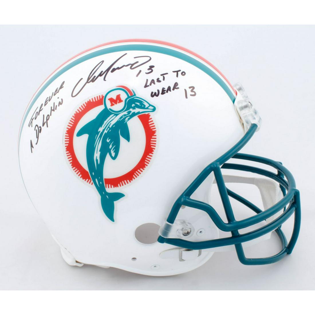 Dan Marino Signed Dolphins Full-Size Authentic On-Field (1 of 1)