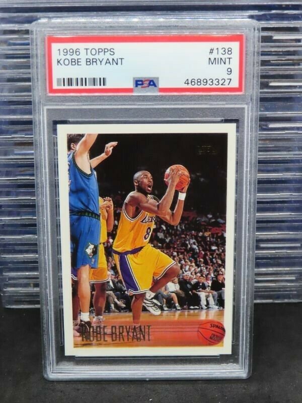Kobe Bryant 1996-97 Topps #138 RC (PSA 9) (1 of 1)
