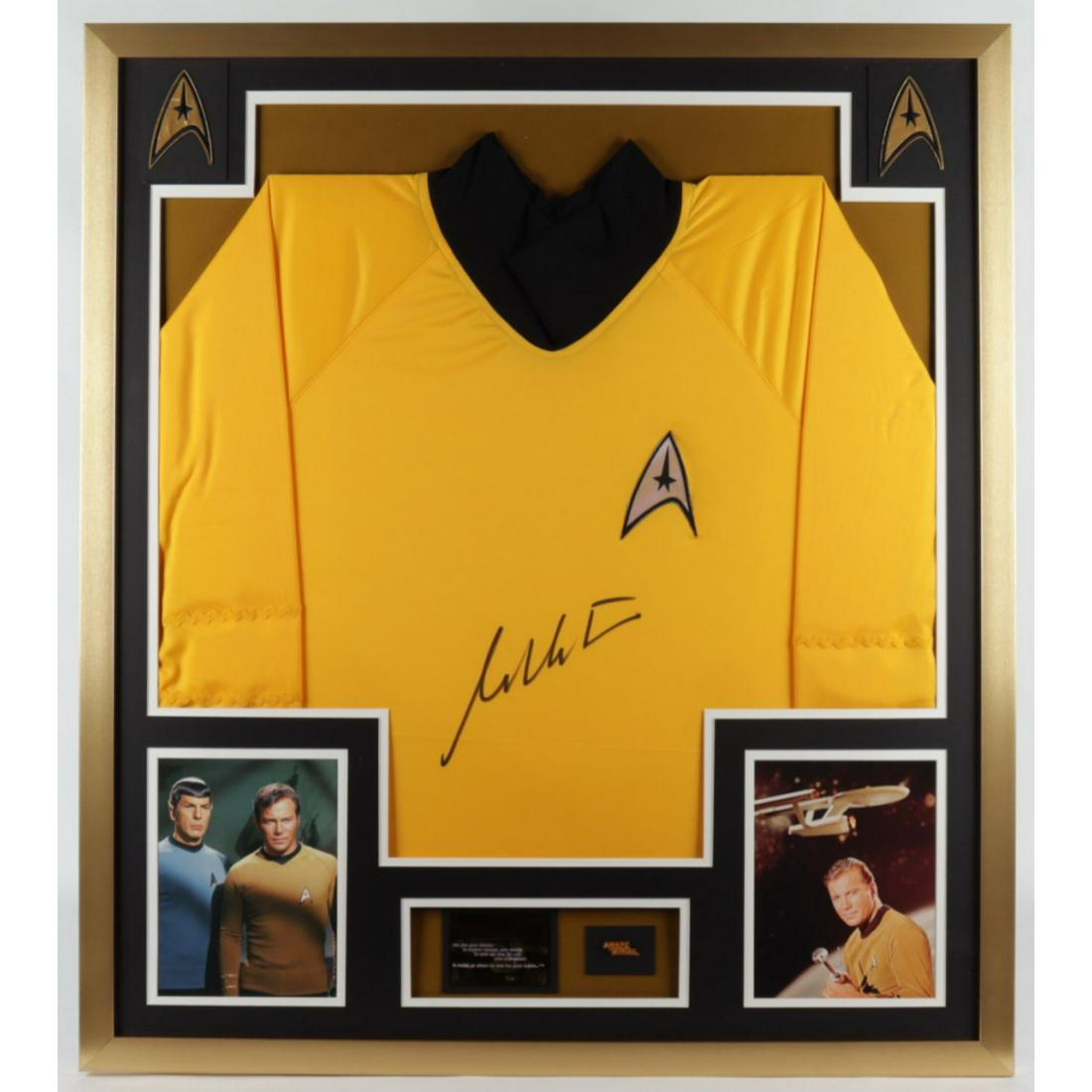 William Shatner Signed "Star Trek" 32x36 Custom Framed (1 of 1)