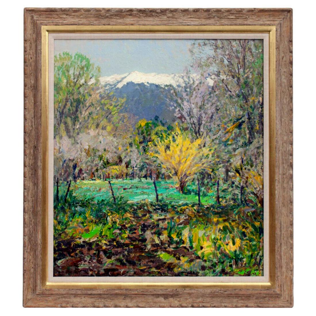 ROD GOEBEL Original OIL PAINTING On CANVAS Signed: ROD GOEBEL Original OIL PAINTING On CANVAS Signed SOUTHWEST LANDSCAPE Art