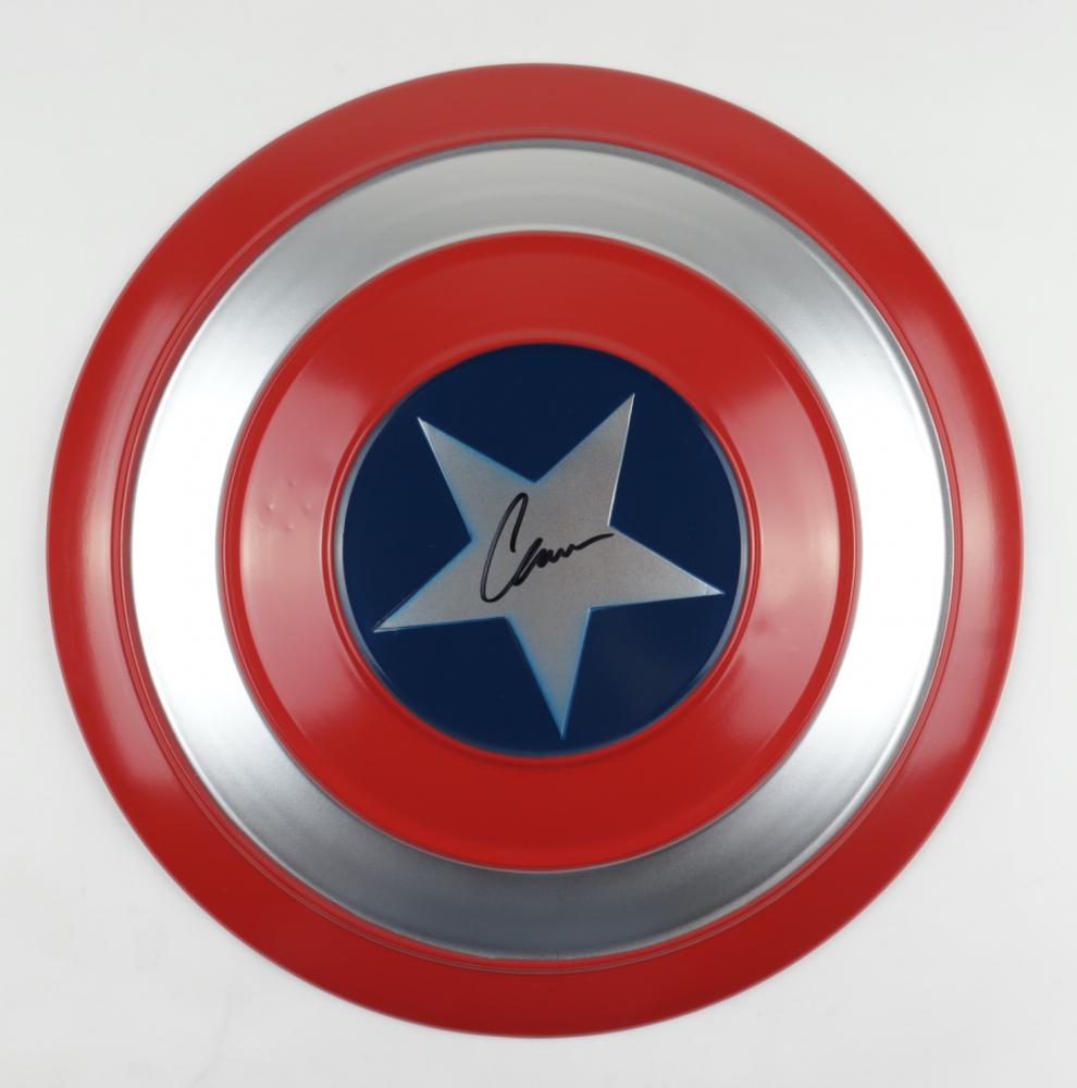 Chris Evans Hand signed Captain America Sheild BAS (1 of 1)